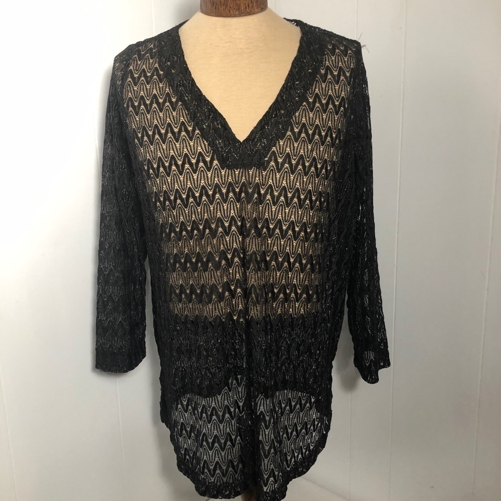 Womens Swimwear Top. 1x/16. Breast Cancer Fundraiser.